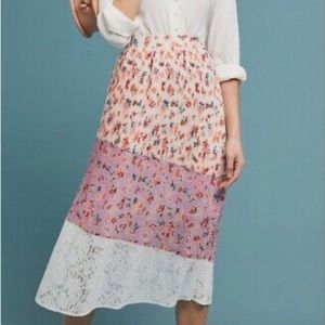 Anthropologie LAIA Midi Skirt